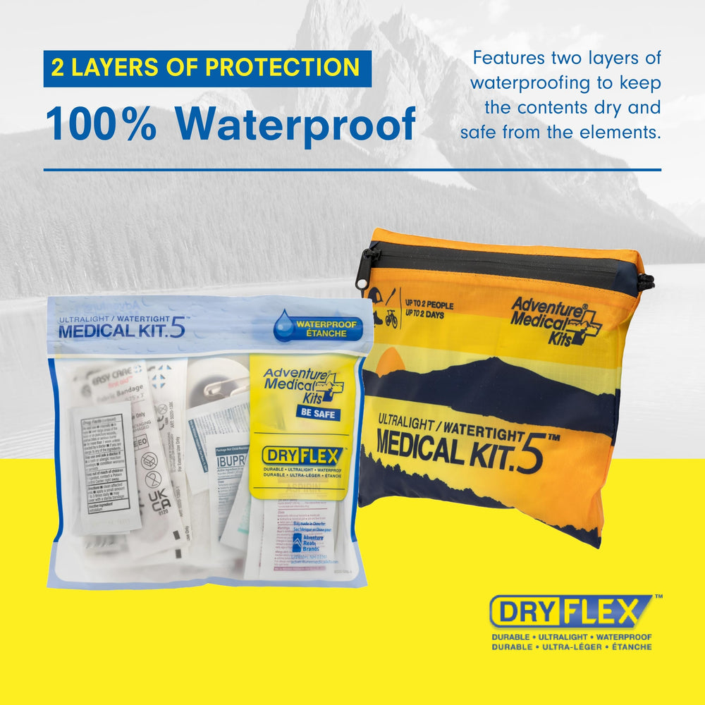 Adventure Medical Kits bandages and gauze detail offering reliable wound care
