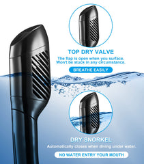 Aegend tubo dry snorkel desmontable para fácil mantenimiento
