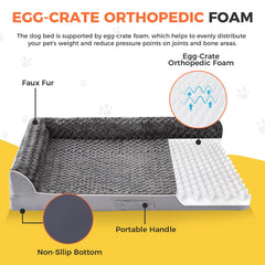 Aeroluxe primer plano de espuma egg-crate, soporte uniforme y alivio