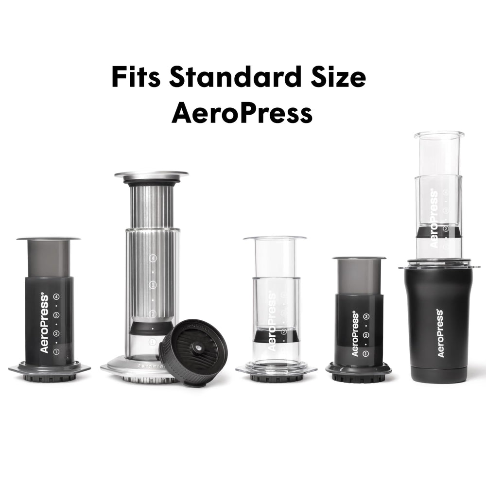 AeroPress tapa Flow Control en cocina estilo lifestyle que inspira recetas creativas