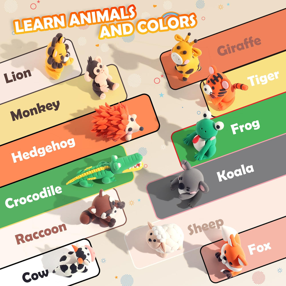 Aestd-ST child hands sculpting an animal figure encouraging fine motor skills