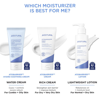 AESTURA cream used after microneedling illustrating gentle recovery care
