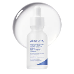 AESTURA envase frontal del sérum mostrando diseño y tamaño, ideal para piel sensible