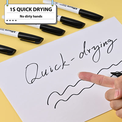 Affisure marcador escribiendo en vidrio para señalización durable