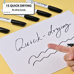 Affisure marcador escribiendo en vidrio para señalización durable