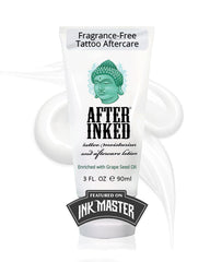 After Inked tubo 3oz frente mostrando envase y practicidad