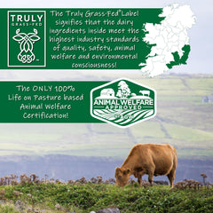 AGN Roots label close-up highlighting A Greener World and Informed-Sport certifications