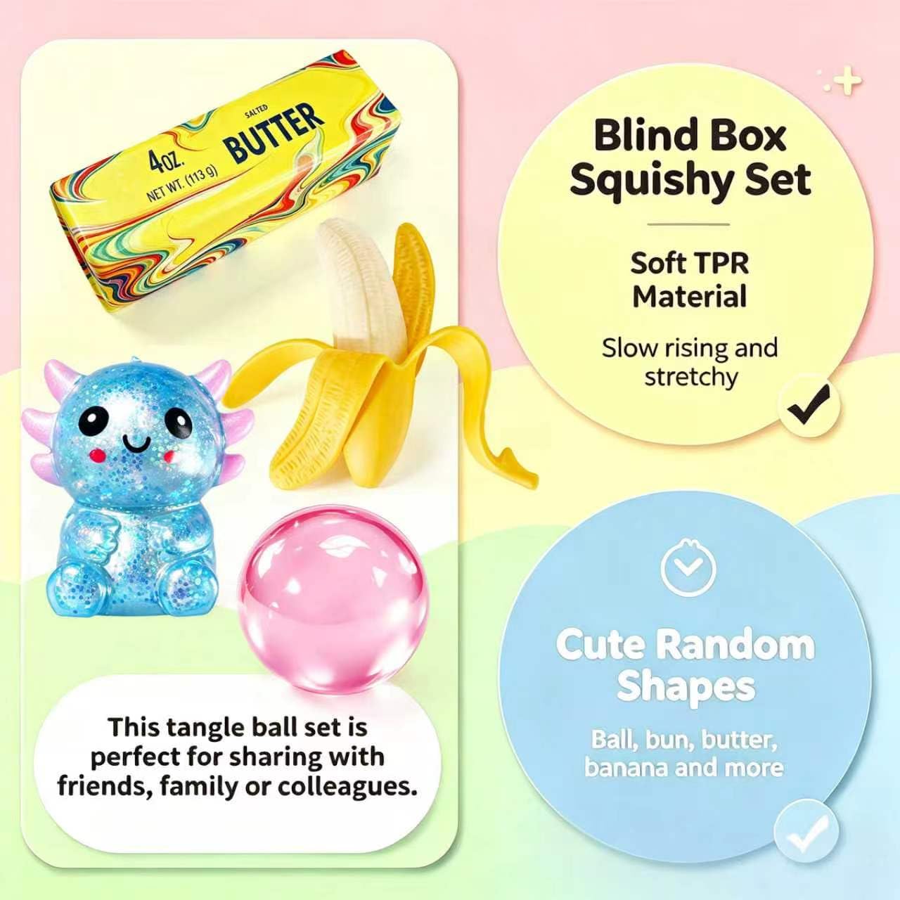 AGSWE squishy en mano mostrando tamaño ergonómico y agarre cómodo