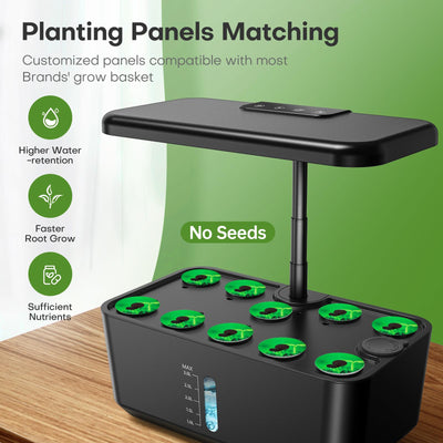 Ahopegarden clear water level window visible, simple refill monitoring benefit