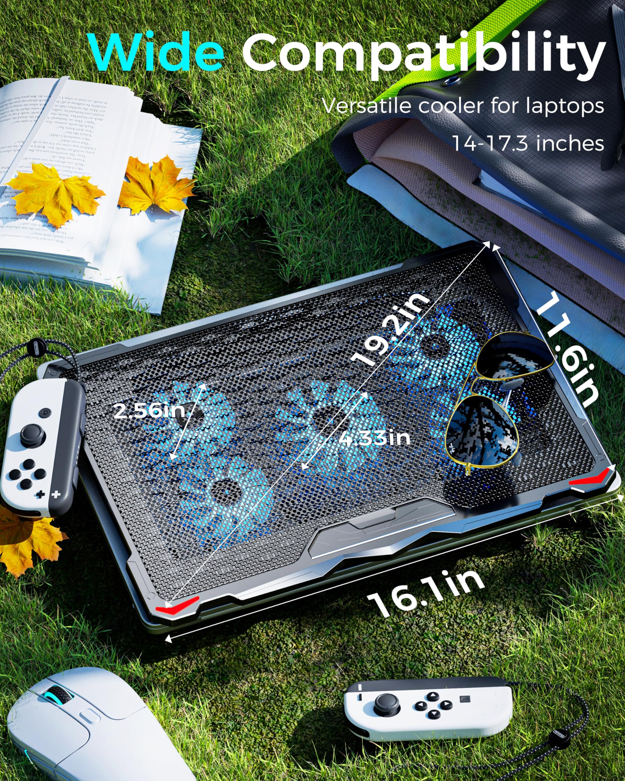 AICHESON two USB ports and included cable for added connectivity convenience