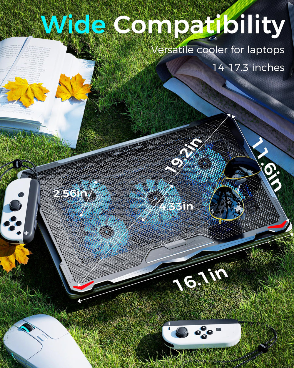 AICHESON two USB ports and included cable for added connectivity convenience