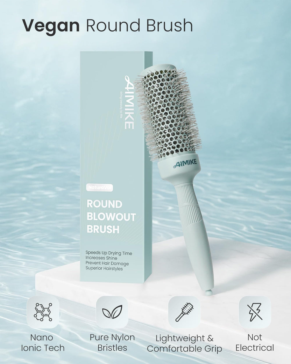 AIMIKE mango ergonómico con agarre antideslizante para control