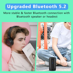 AiMoonsa with included earphones and 64GB TF card, ready-to-use benefit