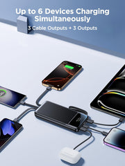 Aioneus cargando varios dispositivos simultáneamente y rápido