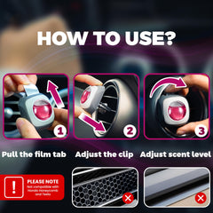 Air Jungles clip junto a moneda para comparar tamaño y fácil instalación