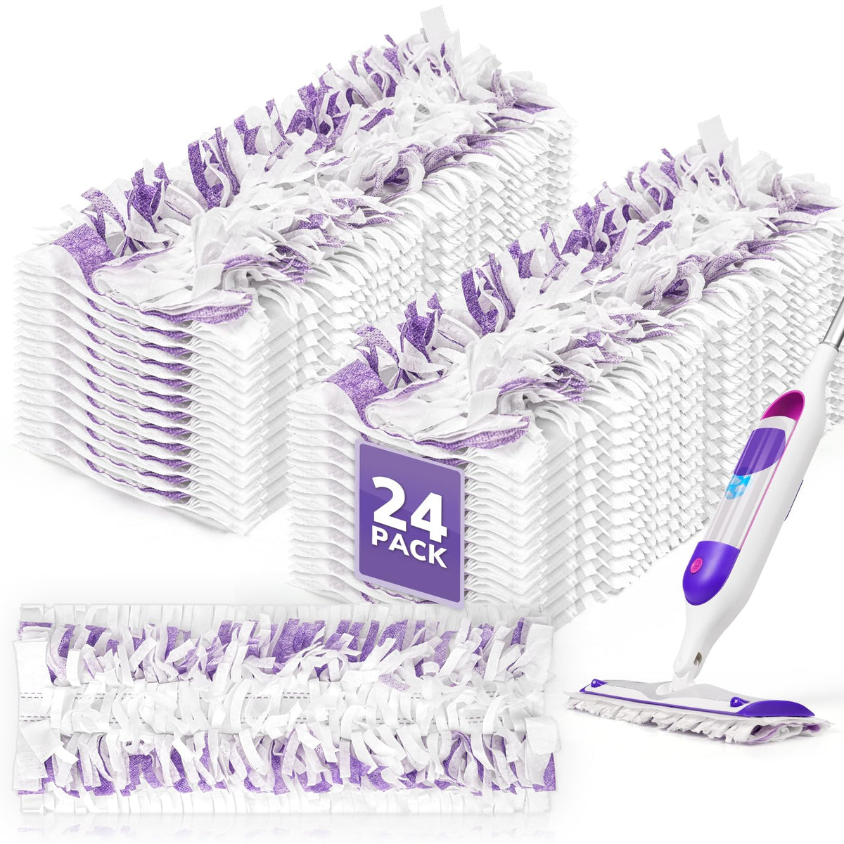 AIR U+ empaque frontal mostrando 24 almohadillas, ahorro y conveniencia