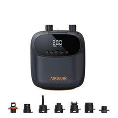 AIRBANK PUFFER Pro front view showing compact design and portability benefits