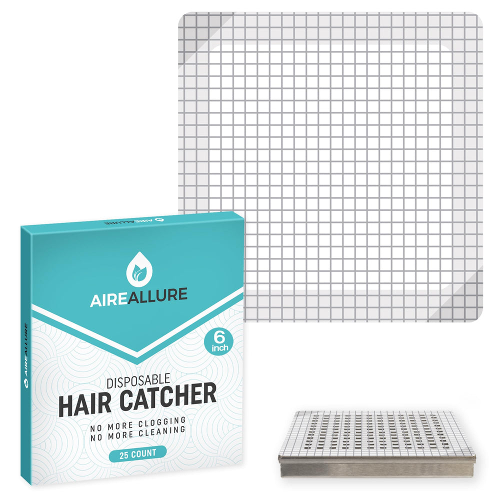 Aire Allure empaque frontal del pack de 25 para protección de desagües y conveniencia