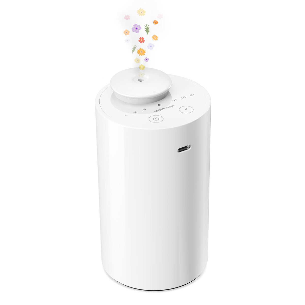 Airversa AN6 vista frontal blanco mostrando diseño compacto y elegante