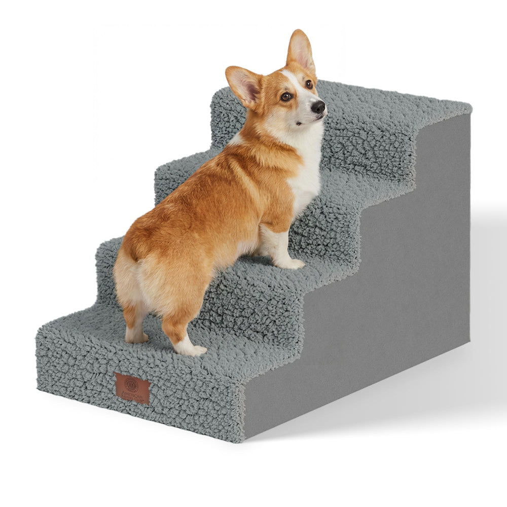 American Kennel Club escalones frontales mostrando diseño y estabilidad
