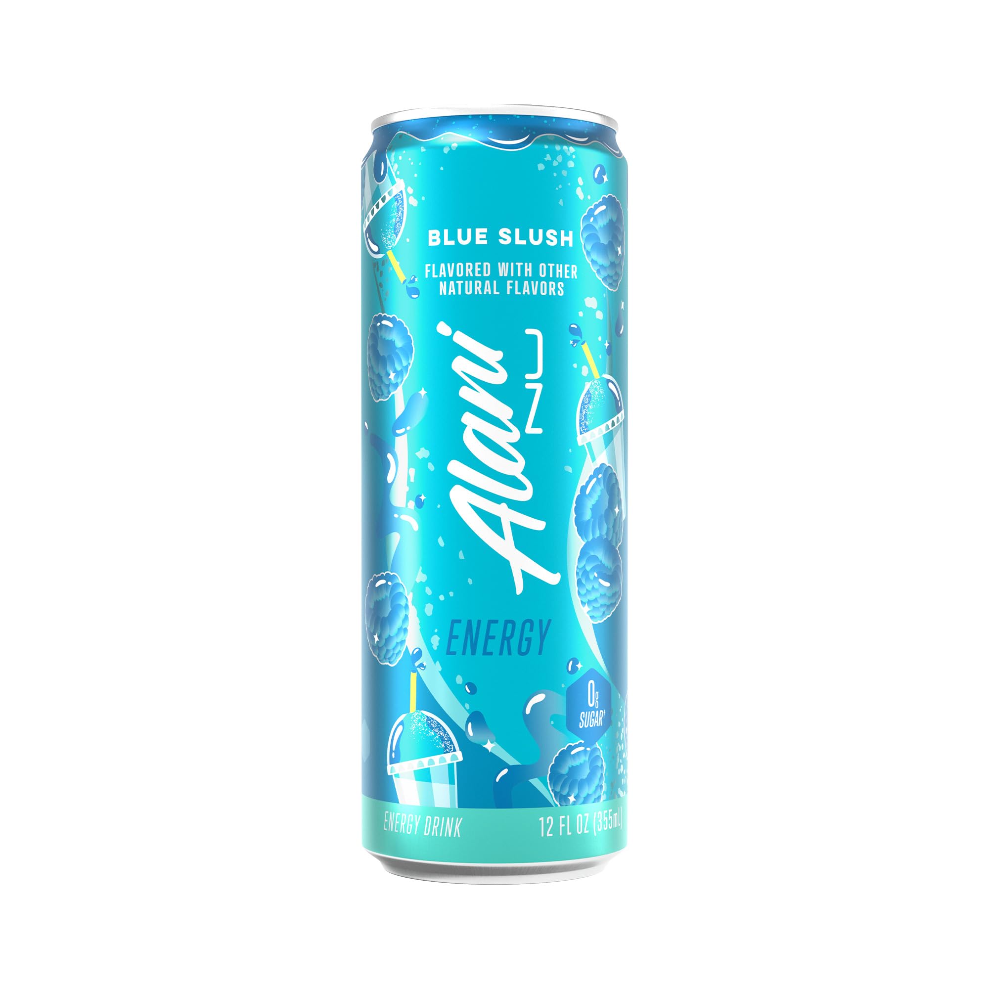 Alani Nu can next to workout gear suggesting pre-workout boost and performance support
