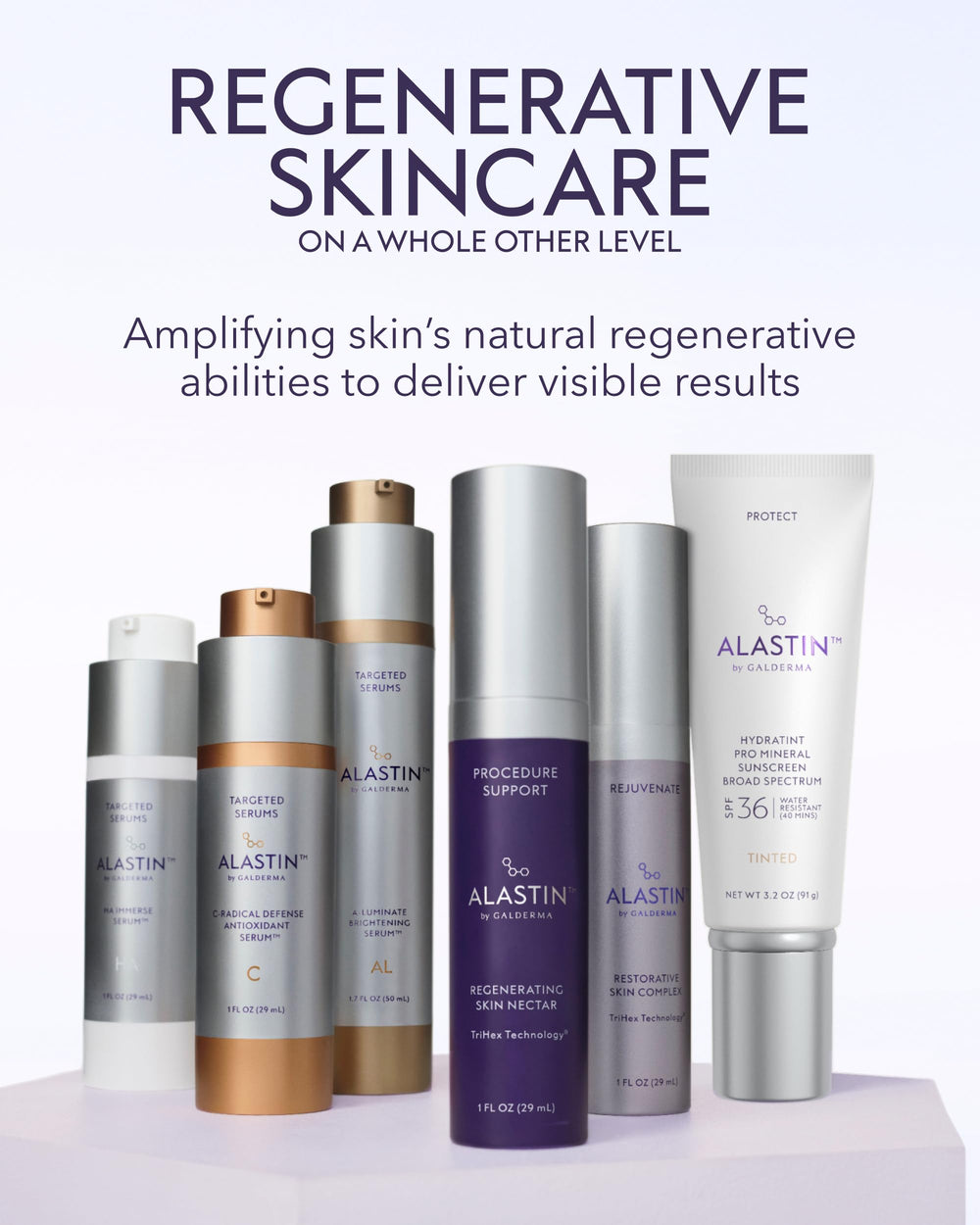 ALASTIN lifestyle en baño, integrando producto a rutina diaria