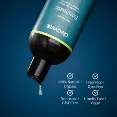 Aleavia textura del gel en close-up, aspecto suave y ligero