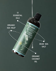 Aleavia gel en uso durante la ducha, limpieza eficaz y refrescante