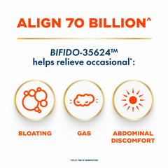 Align capsule held in hand showing size and easy daily use