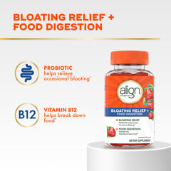 Align textura de gomita en primer plano sabor fresa apariencia apetecible