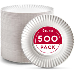 Alitte plate front packaging showing 500-count and convenience