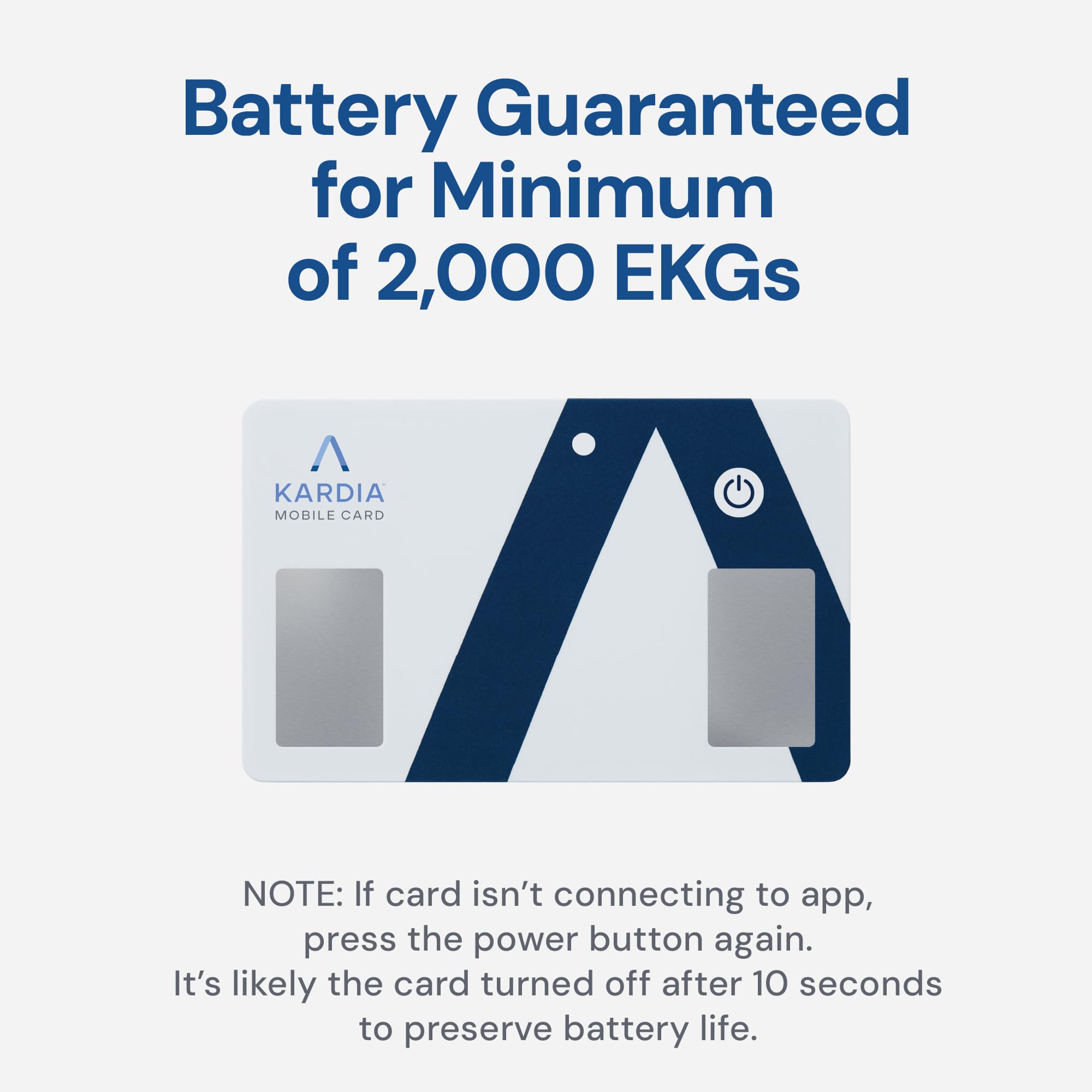 AliveCor KardiaMobile Card paired with smartphone displaying recorded EKG in app