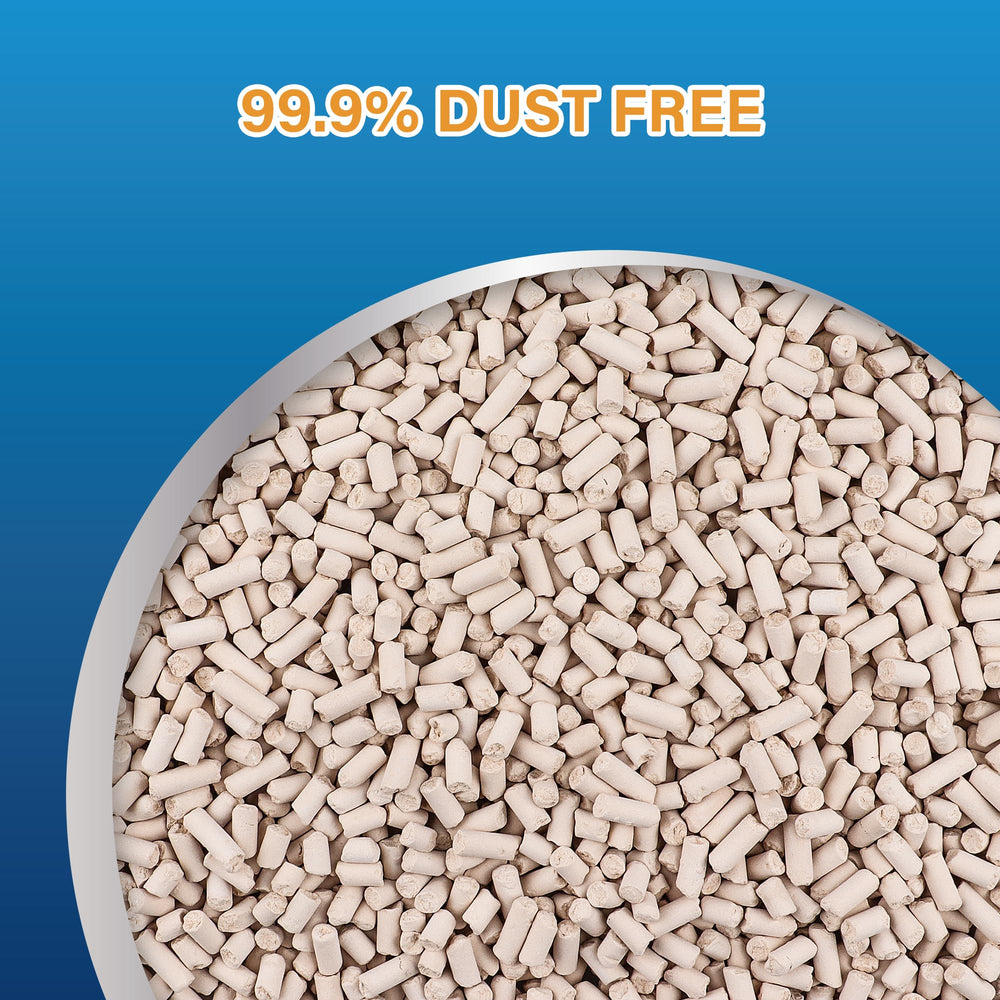All-Absorb textura de pellets de zeolita que indica absorción rápida