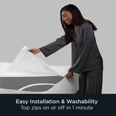 Aller-Ease capa inferior impermeable protege contra derrames