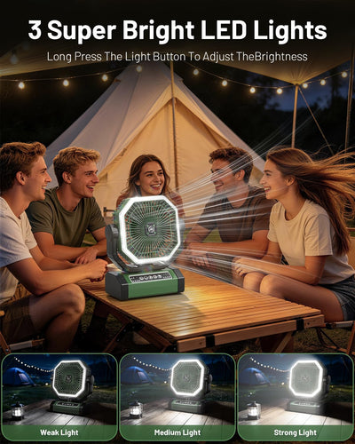 Allsion luz LED con brillo medio para lectura y emergencia