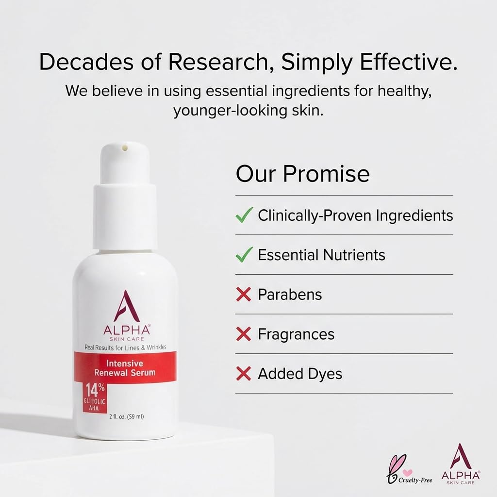 Alpha etiqueta con ingredientes y pH para transparencia y confianza