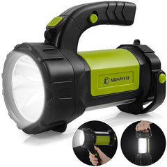 AlpsWolf front view lantern showing compact build and bright beam benefit