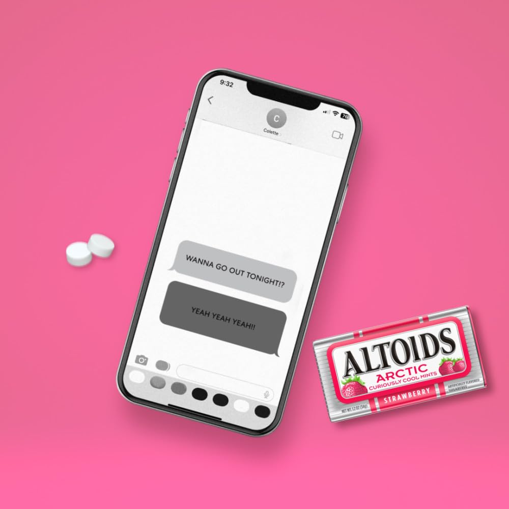 ALTOIDS tin tucked in a pocket showing portable convenience and quick access