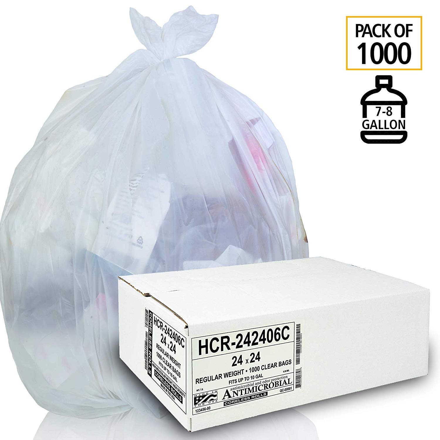 Aluf Plastics bag close-up texture showing high-density strength benefit