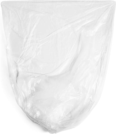 Aluf Plastics bag in a janitorial cart demonstrating ease of removal and refill efficiency