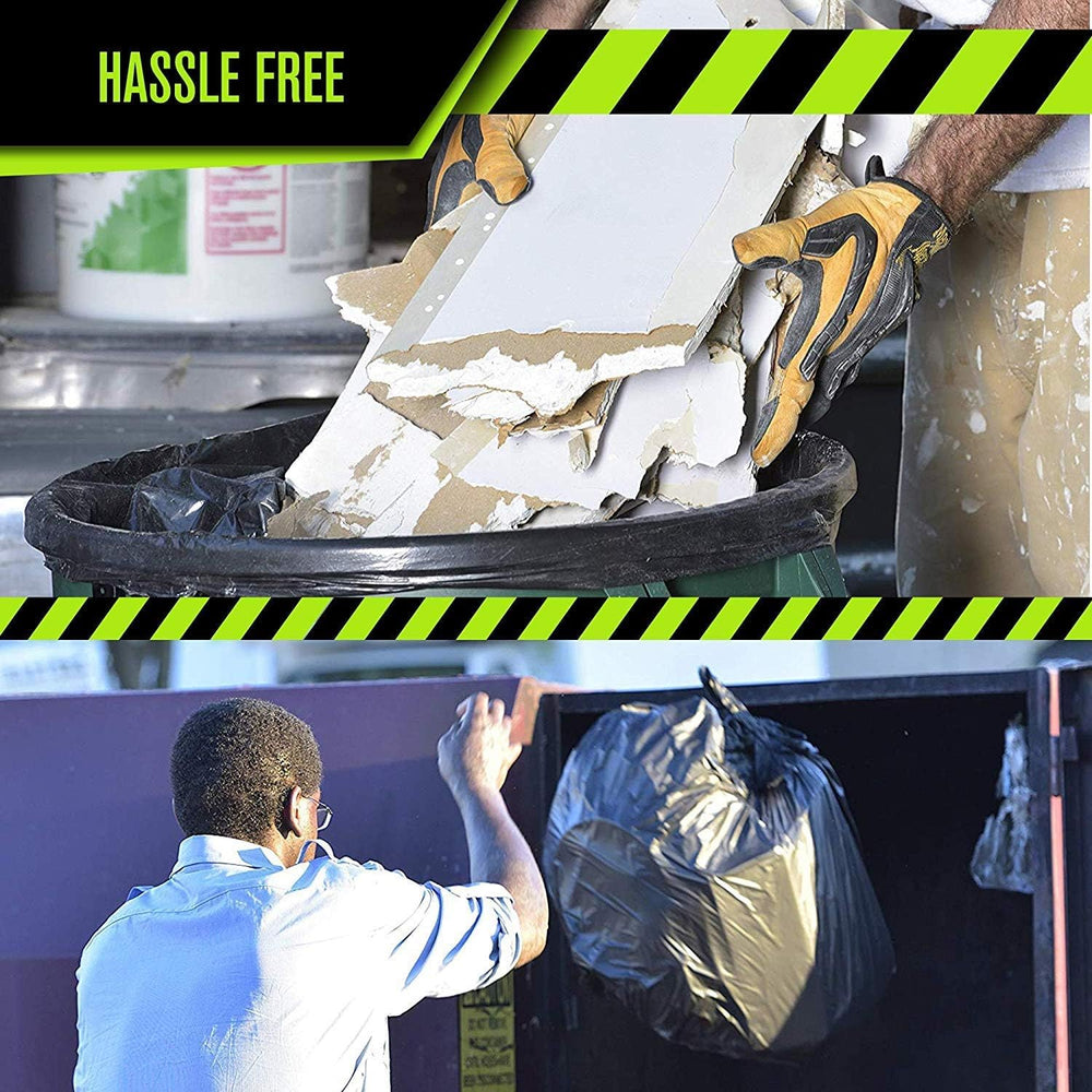 Aluf Plastics bolsa instalada en tambor para uso comercial y manejo de residuos