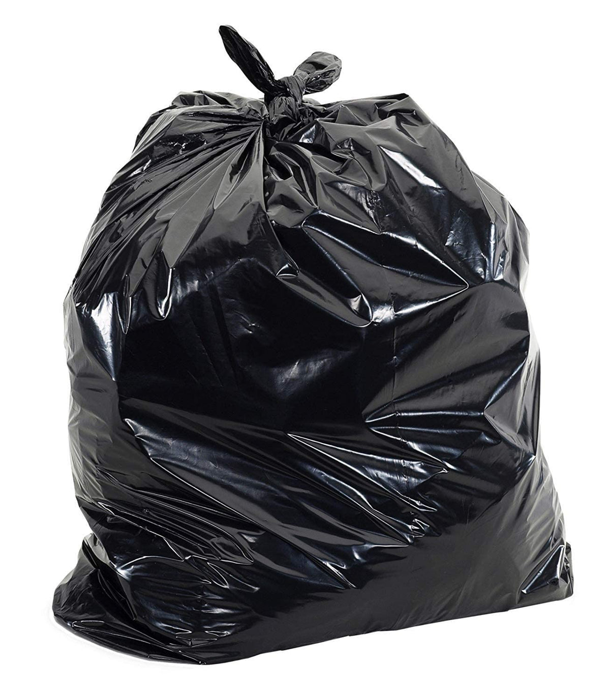 Aluf Plastics paquete frontal mostrando 50 bolsas robustas y tamaño 65 galones