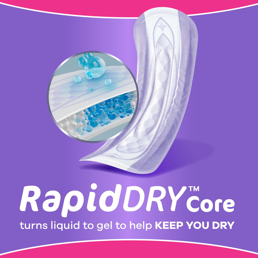 Always Discreet barreras laterales LeakGuards que ayudan a prevenir fugas