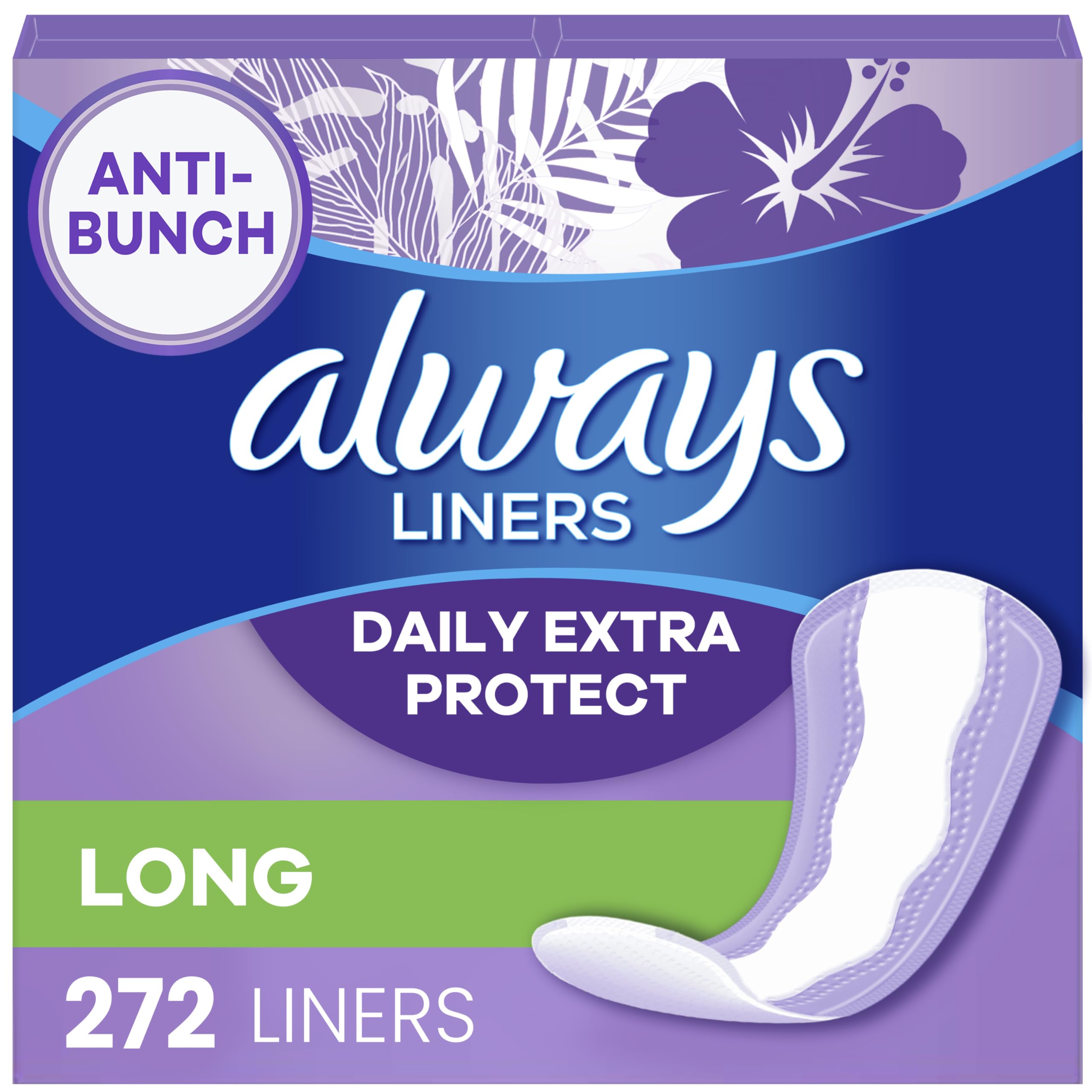 Always paquete frontal con diseño y cantidad clara, protección visible