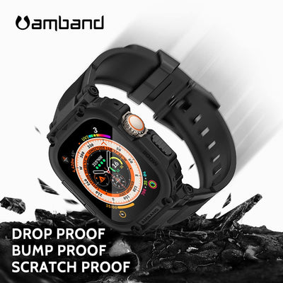 amBand cristal templado 9H protegiendo la pantalla
