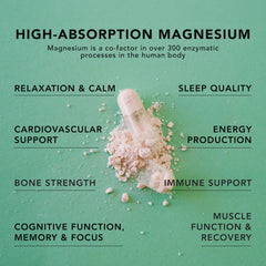 AMANDEAN label closeup showing Magtein and ingredient transparency benefit