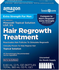 Amazon Basic Care front packaging showing bottle and ingredient clarity