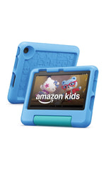 Amazon Fire 7 Kids front view showing screen and durable case for easy use
