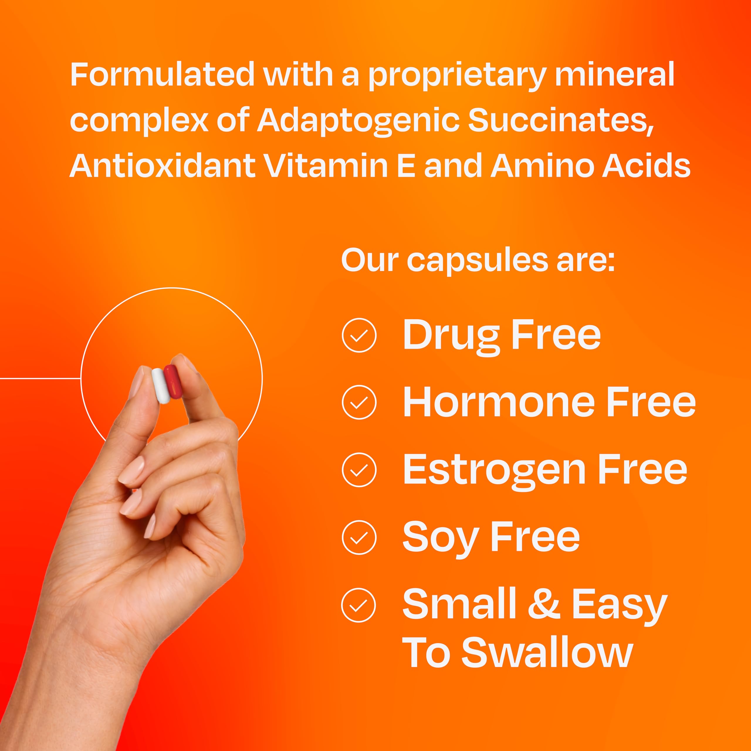 Amberen etiqueta nutricional clara resaltando componentes y dosificación