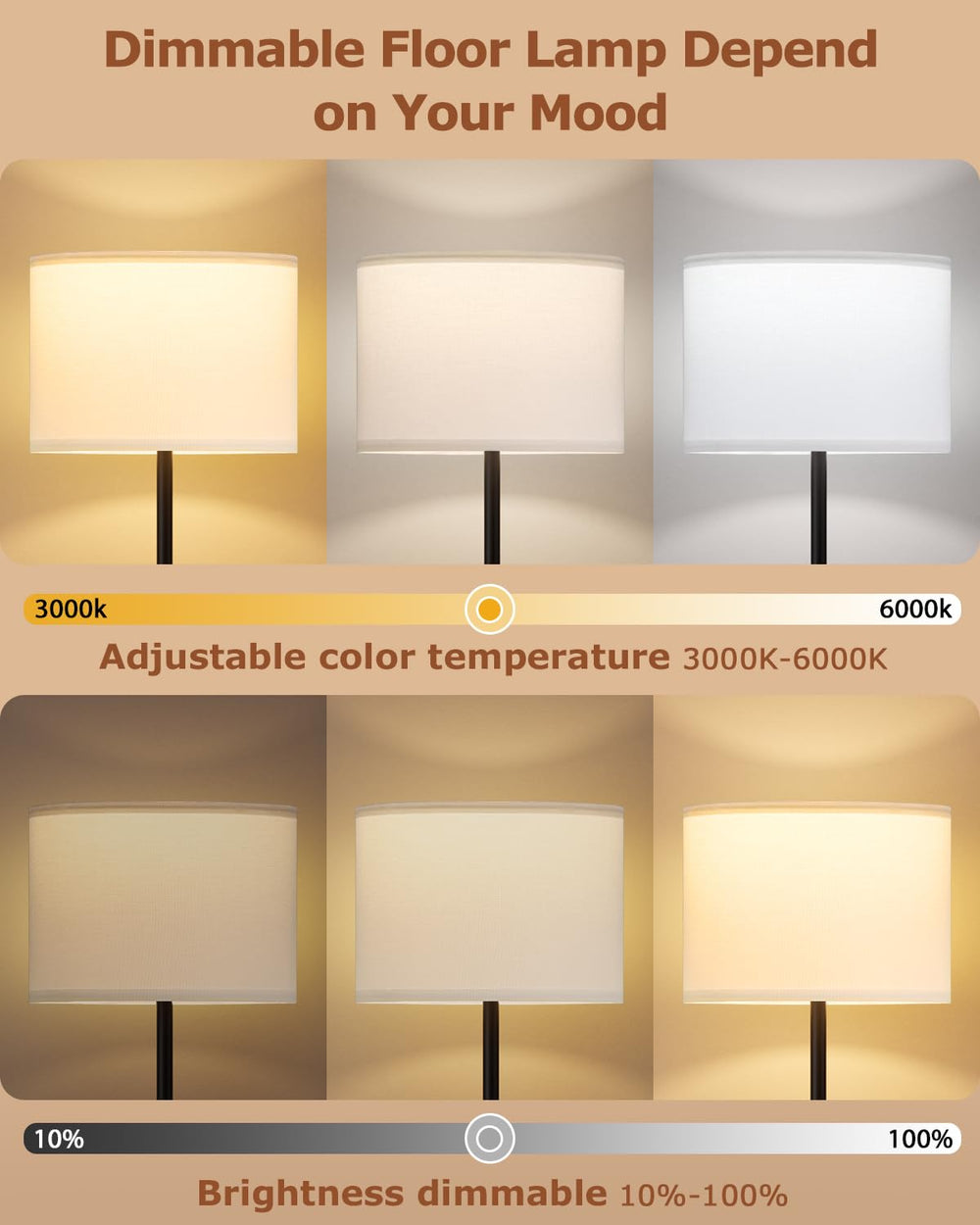 Ambimall bombilla LED 9W 900LM incluida que ahorra energía